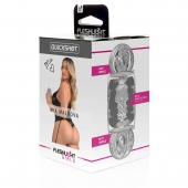 Прозрачный двусторонний мастурбатор Fleshlight Quickshot Mia Malkova - Fleshlight - в Абакане купить с доставкой