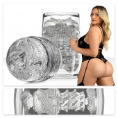 Прозрачный двусторонний мастурбатор Fleshlight Quickshot Mia Malkova - Fleshlight - в Абакане купить с доставкой
