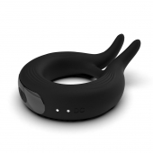 Черное эрекционное кольцо Marry Me Rechargeable Vibrating Cockring - Adrien Lastic - в Абакане купить с доставкой