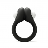 Черное эрекционное кольцо Zippy Vibrating Ring With Bullet - Adrien Lastic - в Абакане купить с доставкой