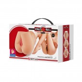 Телесный мастурбатор-полуторс Rolonda - Baile - в Абакане купить с доставкой