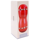 Двусторонний мастурбатор в колбе Cleo - вагина и ротик - Boys of Toys - в Абакане купить с доставкой