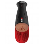 Мастурбатор-вагина в колбе с вибрацией Fuck-O-Matic Pro XL - Pipedream - в Абакане купить с доставкой