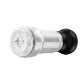 Набор PowerBlow   Feel Pocket Stroker Crystal: мастурбатор и интерактивная насадка - Kiiroo - в Абакане купить с доставкой