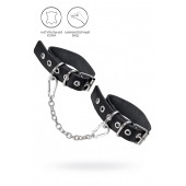Черные оковы из одного ремешка с люверсами - Pecado - купить с доставкой в Абакане