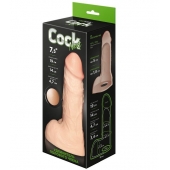 Телесный фаллоудлинитель с мошонкой Cock Next - 19 см. - LOVETOY (А-Полимер) - в Абакане купить с доставкой