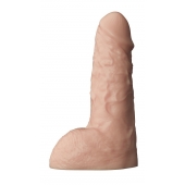 Телесный фаллоудлинитель с мошонкой Cock Next - 19 см. - LOVETOY (А-Полимер) - в Абакане купить с доставкой