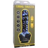 Черно-синяя мини-машина на присоске Tendril Thruster - 21,6 см. - Doc Johnson - купить с доставкой в Абакане