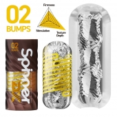 Мастурбатор Tenga Spinner DX 02 Bumps - Tenga - в Абакане купить с доставкой