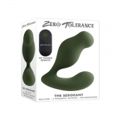 Вибромассажер простаты The Sergeant цвета хаки - Zero Tolerance - в Абакане купить с доставкой