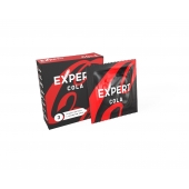 Презервативы с ароматом колы Expert Cola - 3 шт. - Expert - купить с доставкой в Абакане