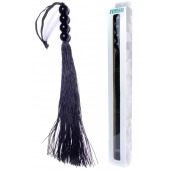 Черная силиконовая плеть - 37 см. - Boys of Toys - купить с доставкой в Абакане