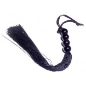 Черная силиконовая плеть - 37 см. - Boys of Toys - купить с доставкой в Абакане