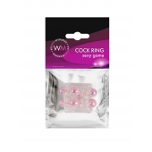 Прозрачная насадка на пенис с цветными шариками - Erowoman-Eroman - в Абакане купить с доставкой