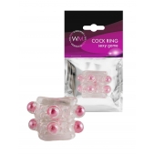 Прозрачная насадка на пенис с цветными шариками - Erowoman-Eroman - в Абакане купить с доставкой