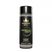 Массажное масло c ароматом тропических фруктов Massage Oil - 100 мл. - HOT - купить с доставкой в Абакане