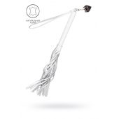 Белая кожаная плеть - 50 см. - Pecado - купить с доставкой в Абакане