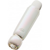 Бежевый вакуумный стимулятор клитора Lia - Zalo