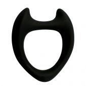 Черное эрекционное кольцо с рожками Wooomy Toro M - Adrien Lastic - в Абакане купить с доставкой