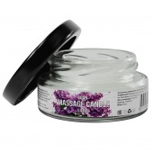 Массажная свеча «Сирень» - 50 мл. - SGAN - купить с доставкой в Абакане