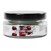 Массажная свеча «Спелая вишня» - 50 мл. - SGAN - купить с доставкой в Абакане