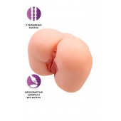 Реалистичный мастурбатор-попка с 2 любовными входами - No Name - в Абакане купить с доставкой