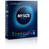 Презервативы MY.SIZE размер 72 - 3 шт. - My.Size - купить с доставкой в Абакане
