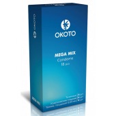 Презервативы OKOTO Mega Mix - 18 шт. - Sitabella - купить с доставкой в Абакане