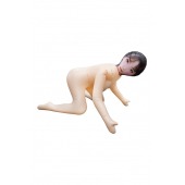 Телесная надувная секс-кукла в позиции догги-стайл - NMC - в Абакане купить с доставкой