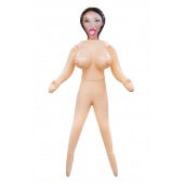 Телесная надувная секс-кукла с пышным бюстом - NMC - в Абакане купить с доставкой