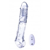 Прозрачная насадка-удлинитель Length Enhancer With Bullet с подхватом - 22,3 см. - NMC - в Абакане купить с доставкой