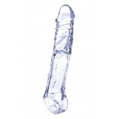 Прозрачная насадка-удлинитель Length Enhancer с подхватом - 22,3 см. - NMC - в Абакане купить с доставкой