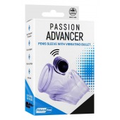 Прозрачная насадка на член Passion Advancer - NMC - в Абакане купить с доставкой