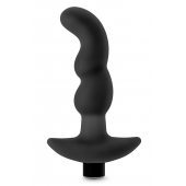 Черный вибромассажер простаты Prostate Massager 03 - 15,2 см. - Blush Novelties - в Абакане купить с доставкой