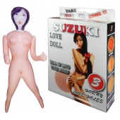 Надувная секс-кукла Suzuki - Boys of Toys - в Абакане купить с доставкой