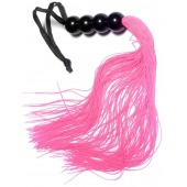 Розовая силиконовая плеть - 35,5 см. - Boys of Toys - купить с доставкой в Абакане