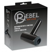 Черный мастурбатор с удобной ручкой Masturbator with 2 Functions - Orion - в Абакане купить с доставкой