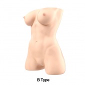 Телесный мастурбатор-торс Jessica B - Naked Factory - в Абакане купить с доставкой