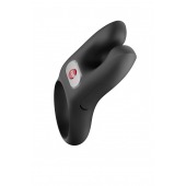 Черное эрекционное виброкольцо Nos - Fun Factory - в Абакане купить с доставкой