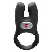 Черное эрекционное виброкольцо Nos - Fun Factory - в Абакане купить с доставкой