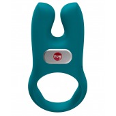 Зеленое эрекционное виброкольцо Nos - Fun Factory - в Абакане купить с доставкой