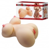 Телесный мастурбатор-торс Fiona - Baile - в Абакане купить с доставкой