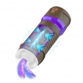 Интерактивный мастурбатор Misty с вакуумом, вибрацией и сжатием - Shots Media BV - в Абакане купить с доставкой