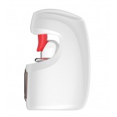 Белый мастурбатор с язычком и возвратно-поступательными движениями - Secwell - в Абакане купить с доставкой