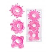 Комплект из 3 розовых эрекционных колец - Erowoman-Eroman - в Абакане купить с доставкой