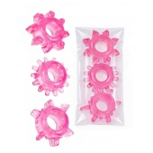 Комплект из трех розовых эрекционных колец - Erowoman-Eroman - в Абакане купить с доставкой