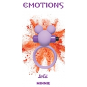 Сиреневое эрекционное виброколечко Emotions Minnie - Lola Games - в Абакане купить с доставкой