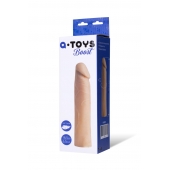 Реалистичная насадка с ярко выраженной головкой - 16,5 см. - A-toys - в Абакане купить с доставкой