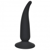 Чёрная анальная пробка P-spot Teazer Black - 12,2 см. - Lola Games - в Абакане купить с доставкой