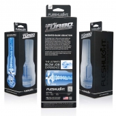 Мастурбатор Fleshlight Turbo - Trust Blue Ice - Fleshlight - в Абакане купить с доставкой